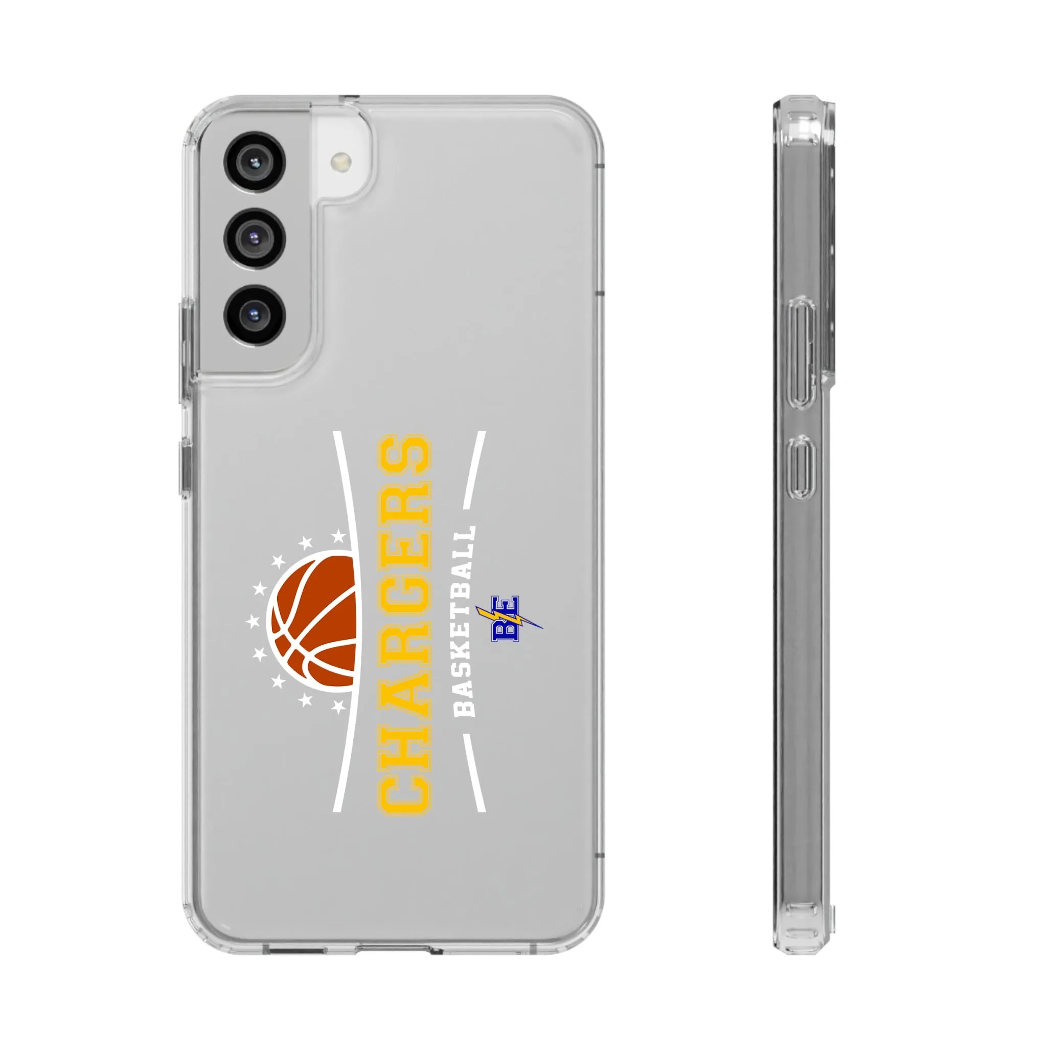 Chargers Basketball - Clear Cases