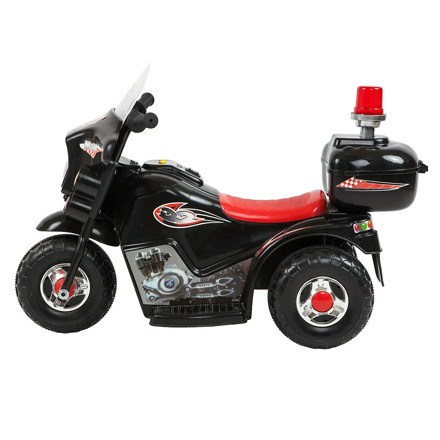 Children's Electric Ride-on Motorcycle (Blue) Rechargeable, Up To 1Hr