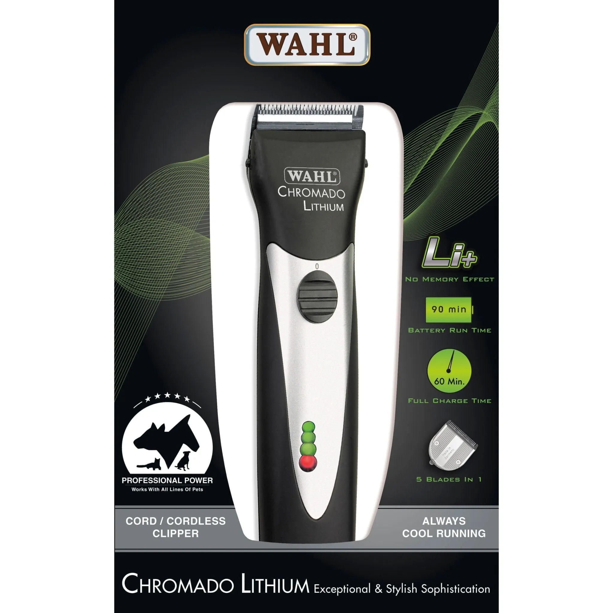 Chromado Lithium Ion Cordless Clipper