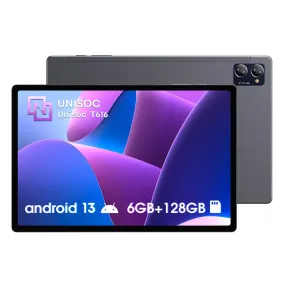 Chuwi Hipad X Pro 4G Tiger Lte-Tdd & Lte-Fdd 128 Gb 26.7 Cm (10.5") 6 Gb Wi-Fi 5 (802.11Ac) Android 12 Grey