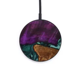 Circle Wood Resin Wireless Charger - Angelo (Mosaic, 644270)