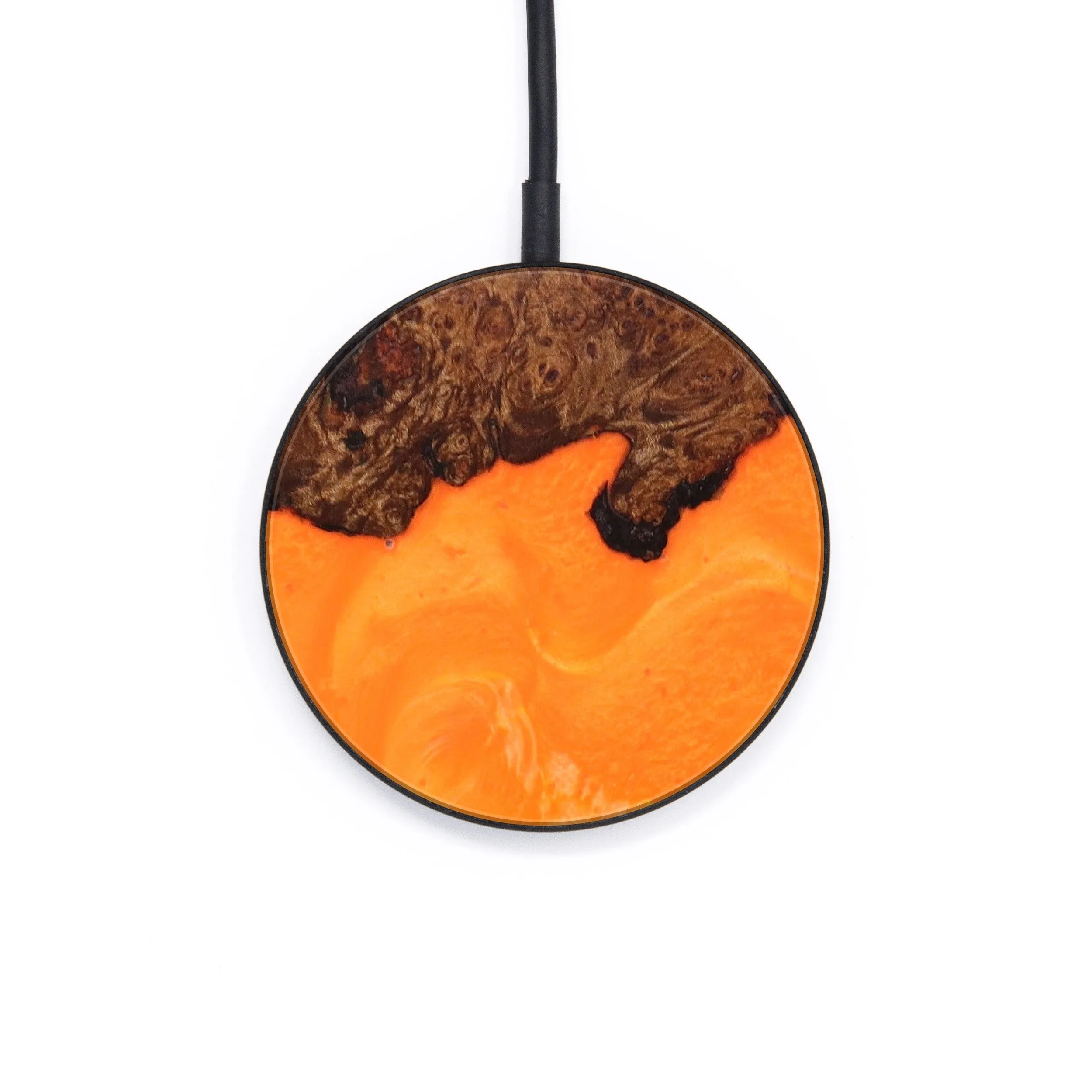 Circle Wood Resin Wireless Charger - Avery (Artist Pick, 621960)