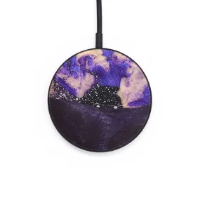 Circle Wood Resin Wireless Charger - Braxton (Cosmos, 687819)