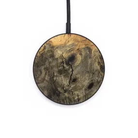 Circle Wood Resin Wireless Charger - Bryan (Wood Burl, 683199)