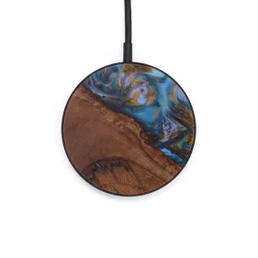 Circle Wood Resin Wireless Charger - Dallin (Artist Pick, 612560)