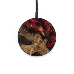 Circle Wood Wireless Charger - Briley (Red, 741796)