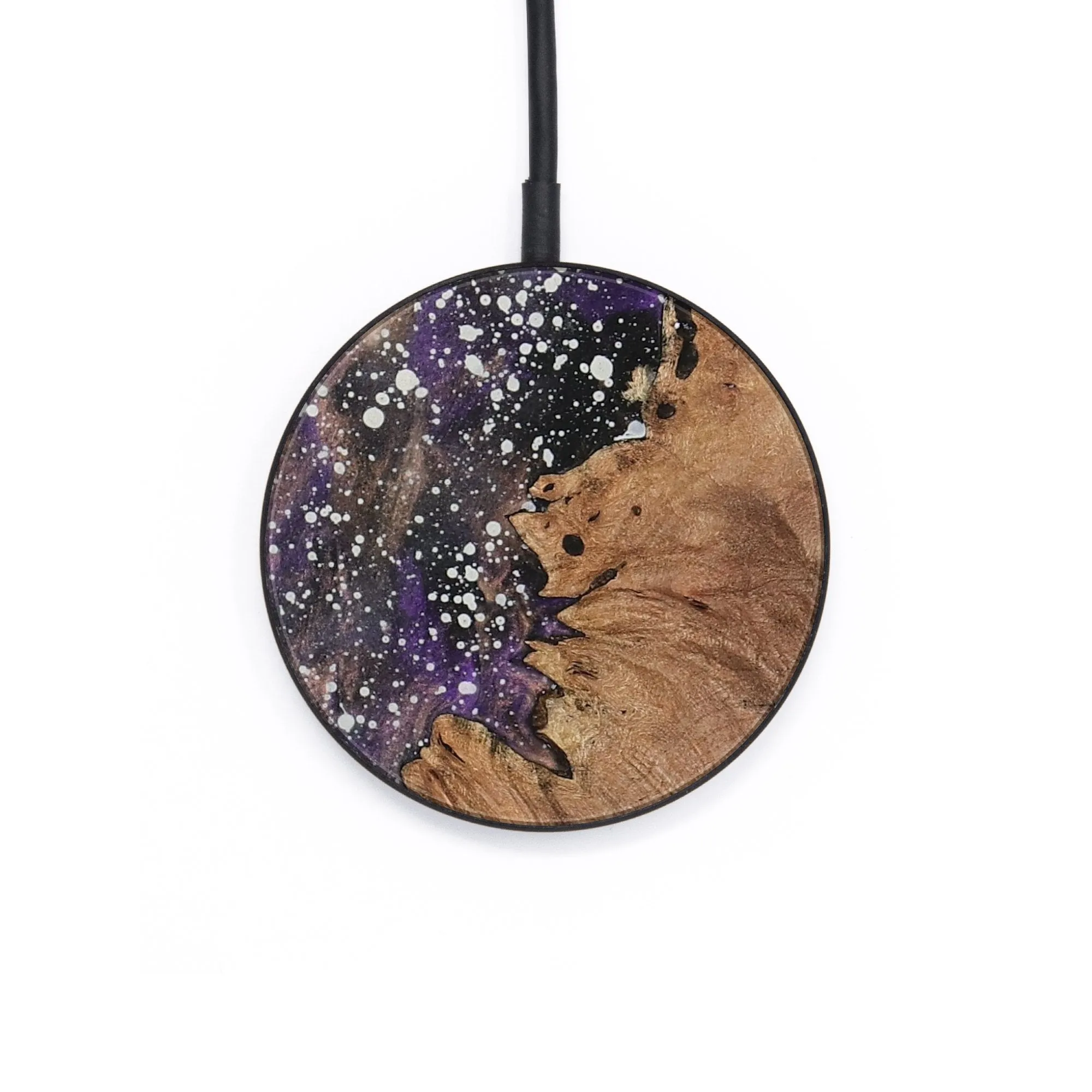 Circle Wood Wireless Charger - Jeryl (Cosmos, 734507)