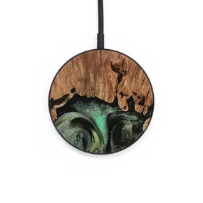 Circle Wood Wireless Charger - Verlin (Green, 734423)