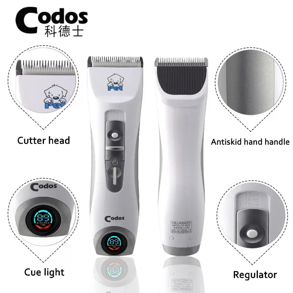 Codos CP-9600 Professional Cordless Pet Hair Clipper