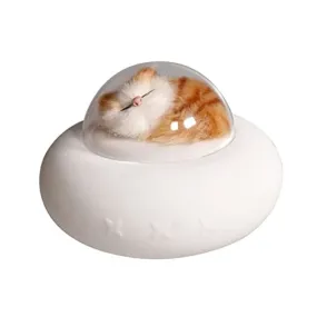 Colorful Pet Spaceship Night Lamp, Touch Control, GOMIINIMO