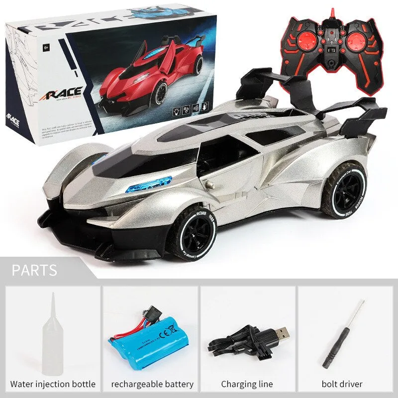 Cool Spray Double Door Remote Control Racing Car