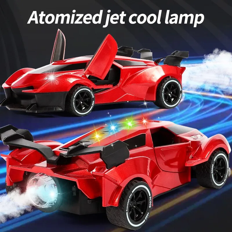 Cool Spray Double Door Remote Control Racing Car