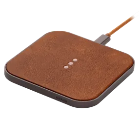 Courant Catch:1 Classic Wireless Charging Pad - Saddle