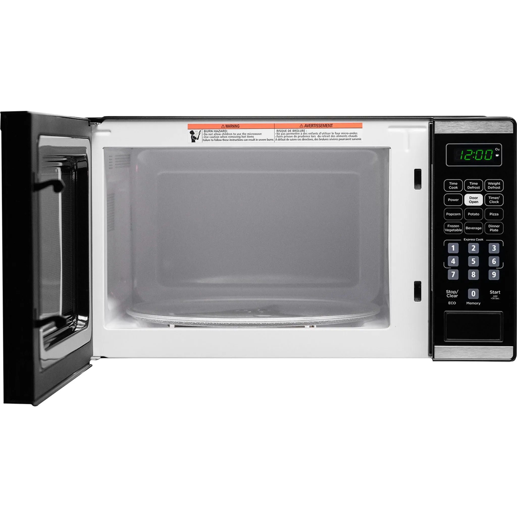 Danby Microwave (DBMW0722BBS) - Black Stainless