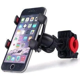 Dealsplant 360 Degree Rotation Universal Motorbike Scooter Mobile Holder Stand for All Mobiles