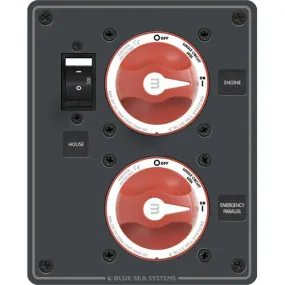 Dual Battery Bank Management Panel