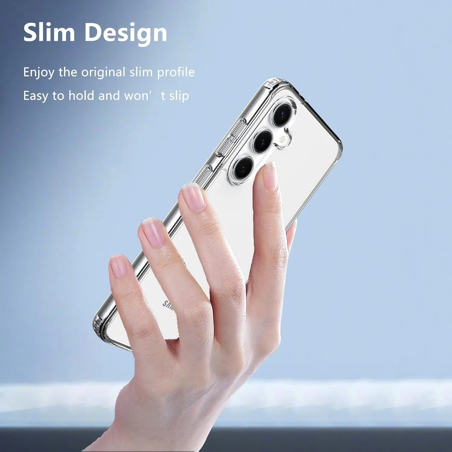 Entronix Samsung Galaxy S23 Plus Crystal Clear Case - Slim