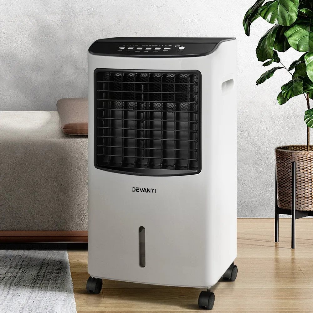 Evaporative Air Cooler Conditioner Portable 8L Cooling Fan Humidifier