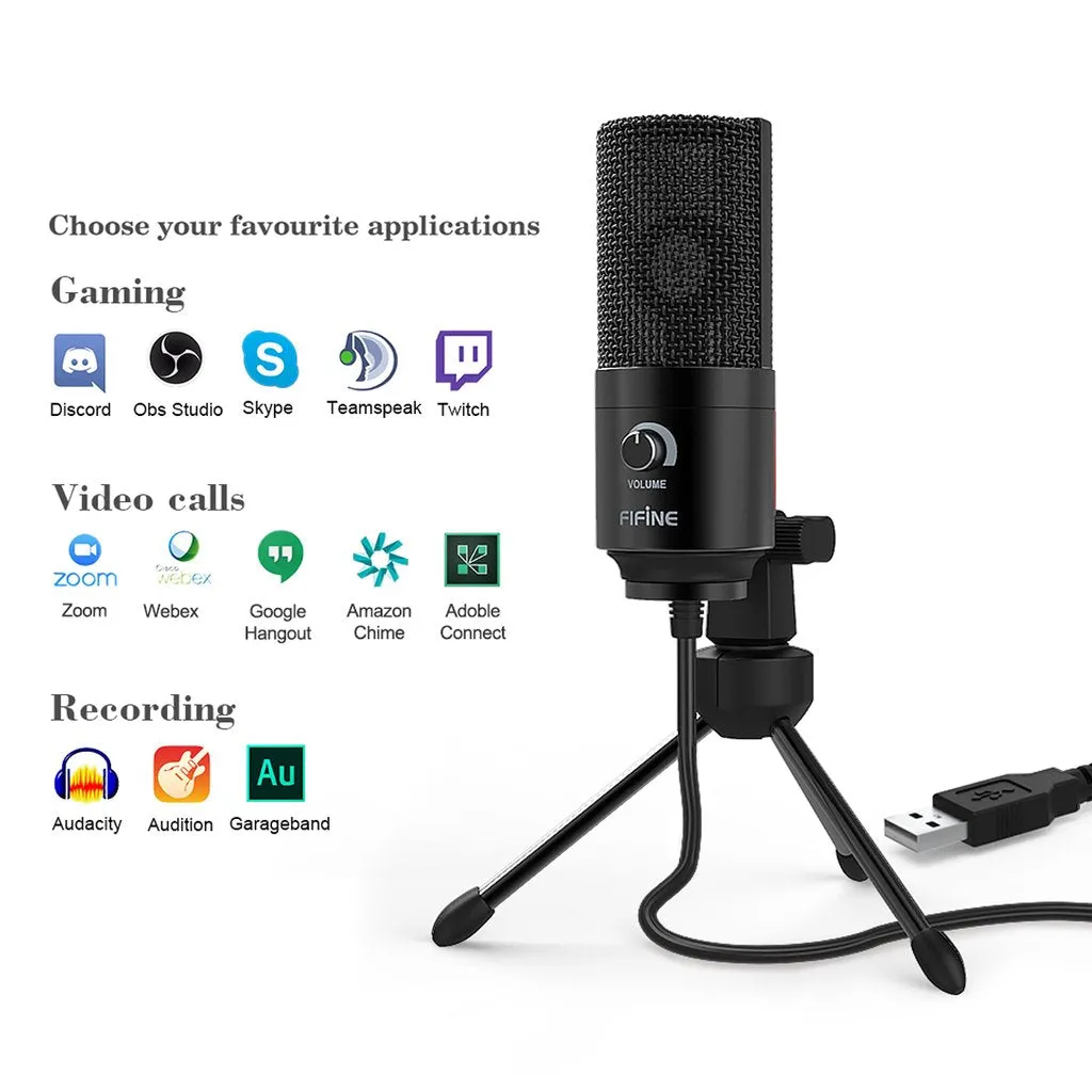 FIFINE K669B USB Microphone