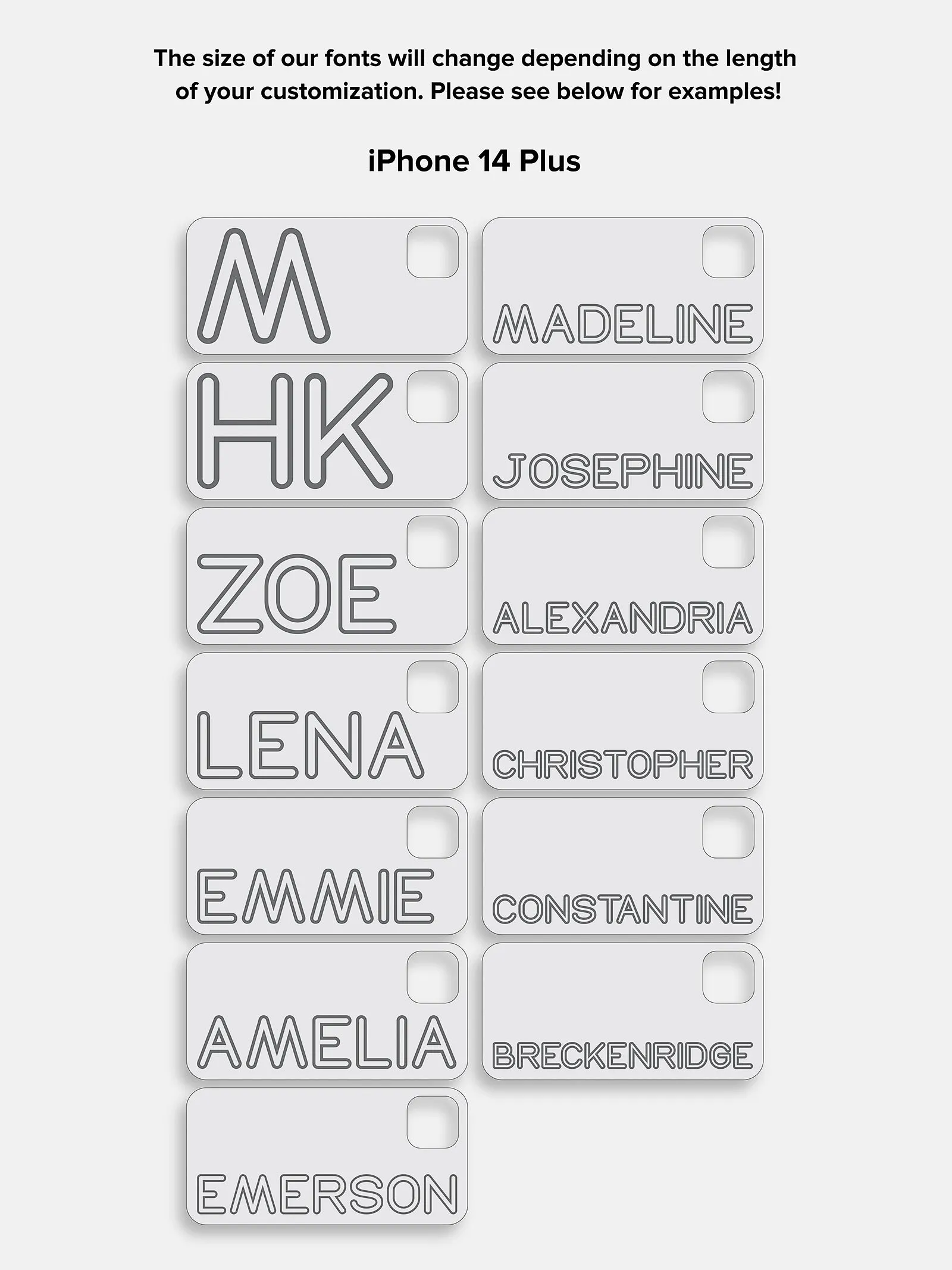 Fine Line Custom iPhone Case - Lavender/White