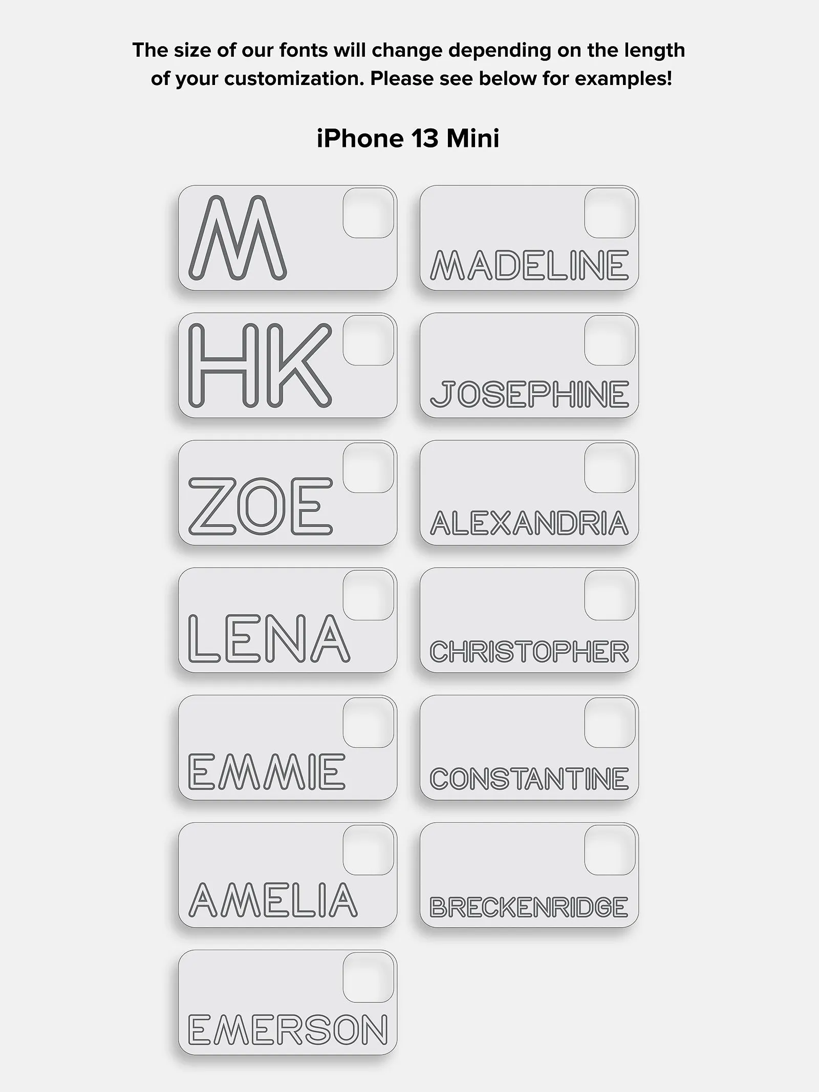 Fine Line Custom iPhone Case - Lavender/White