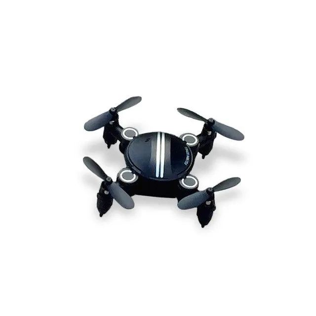 Foldable RC Pocket Quadcopter 2.4G 4CH 6-axis Gyro Headless Mode Drone Dron 3D Unlimited Flip RTF LED light Flying Helicopter