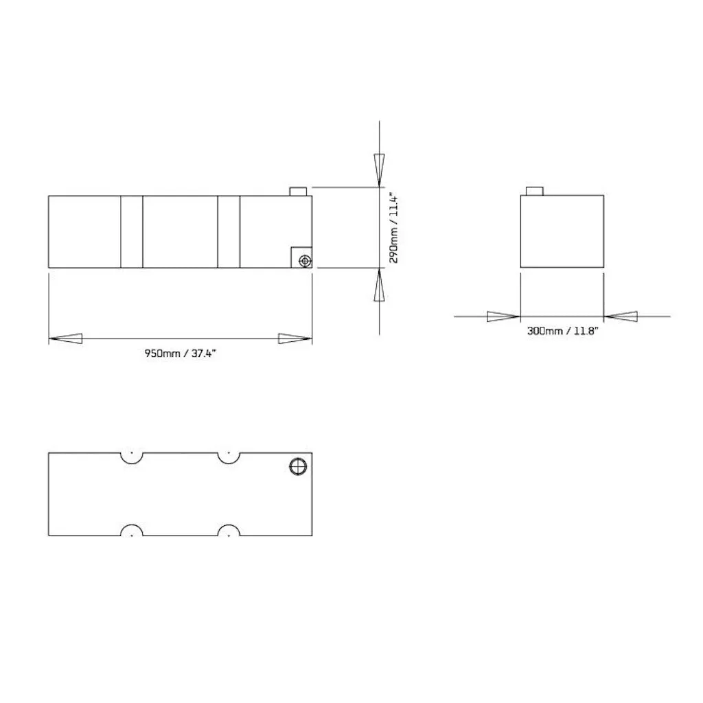 Front Runner Water Tank - 67L/17.7GAL