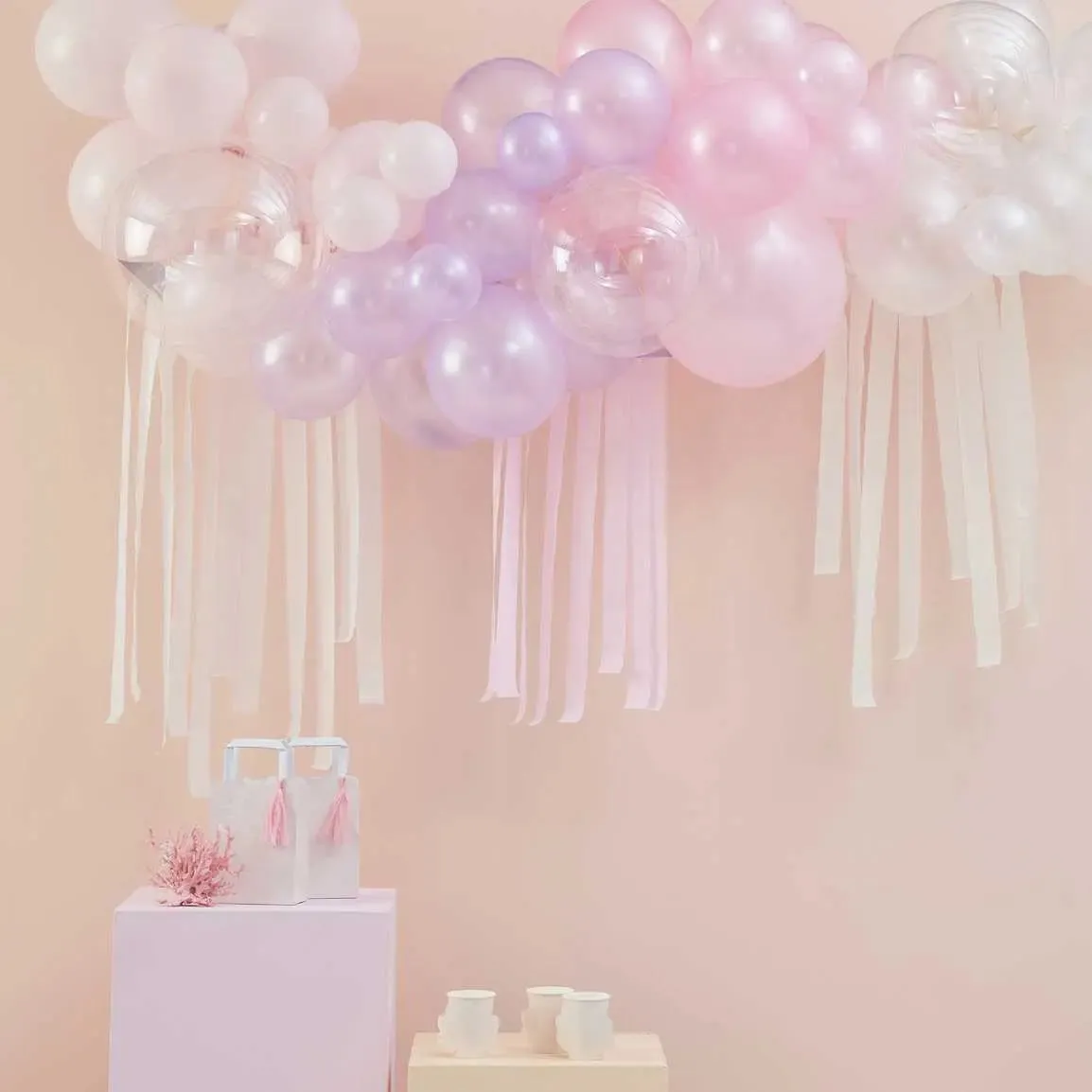 Ginger Ray Pastel, Pearl & Ivory Balloon Arch Kit