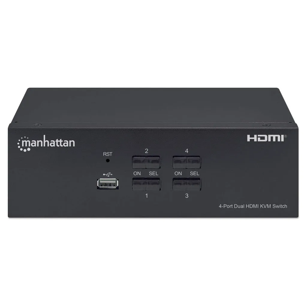 Hdmi Kvm Switch 4-Port- Usb-A