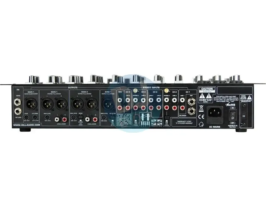 Hill Audio PSM-4530 3 5 Stereo Mixer