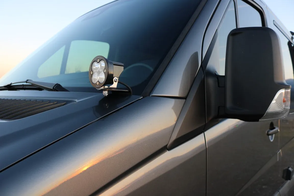 HOODLINE LIGHT POD MOUNT - SPRINTER (2007-2018) by VAN COMPASS