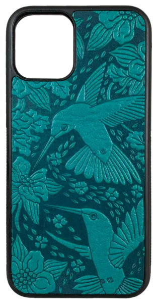 Hummingbird Leather iPhone Case