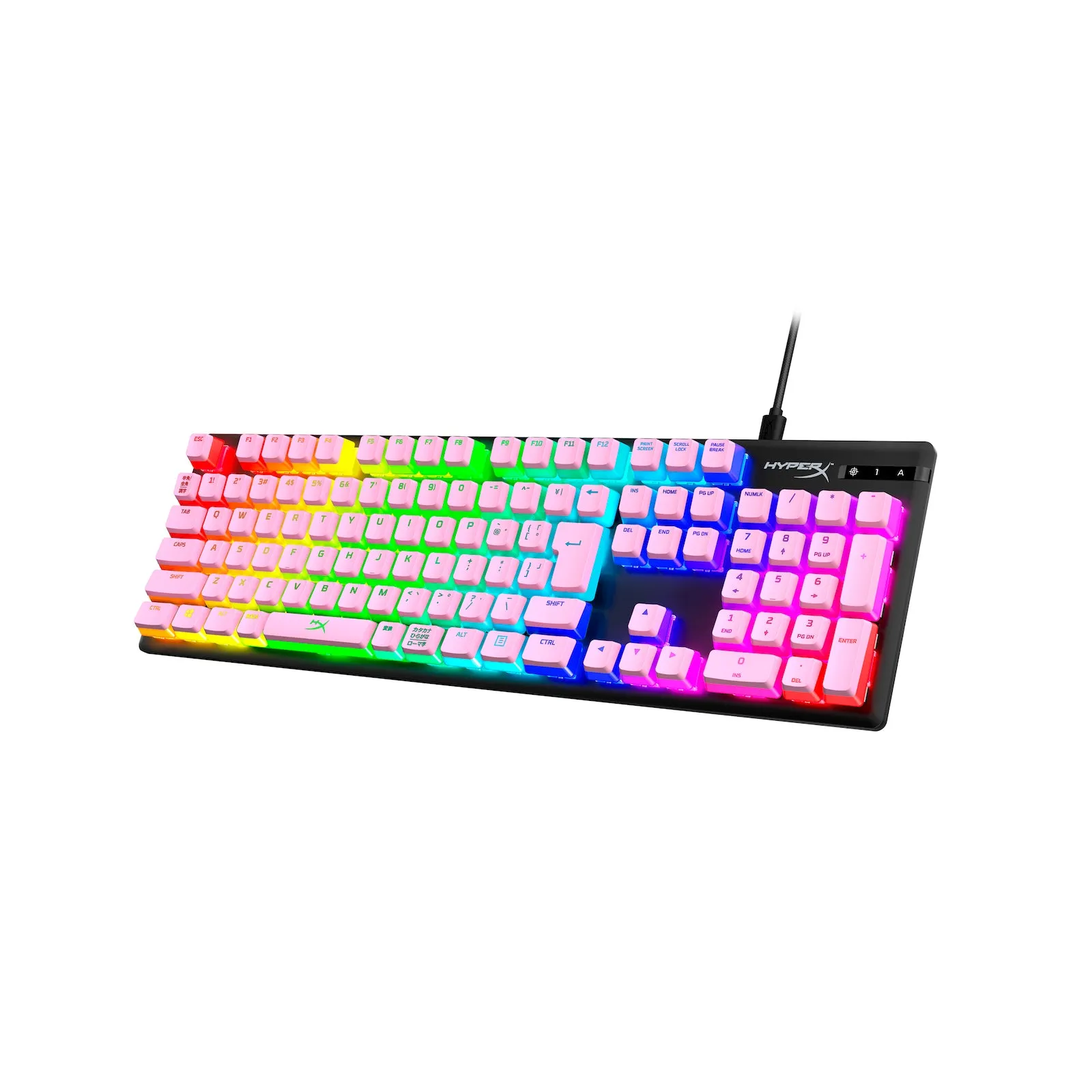 HyperX Pudding Keycaps - ABS - White