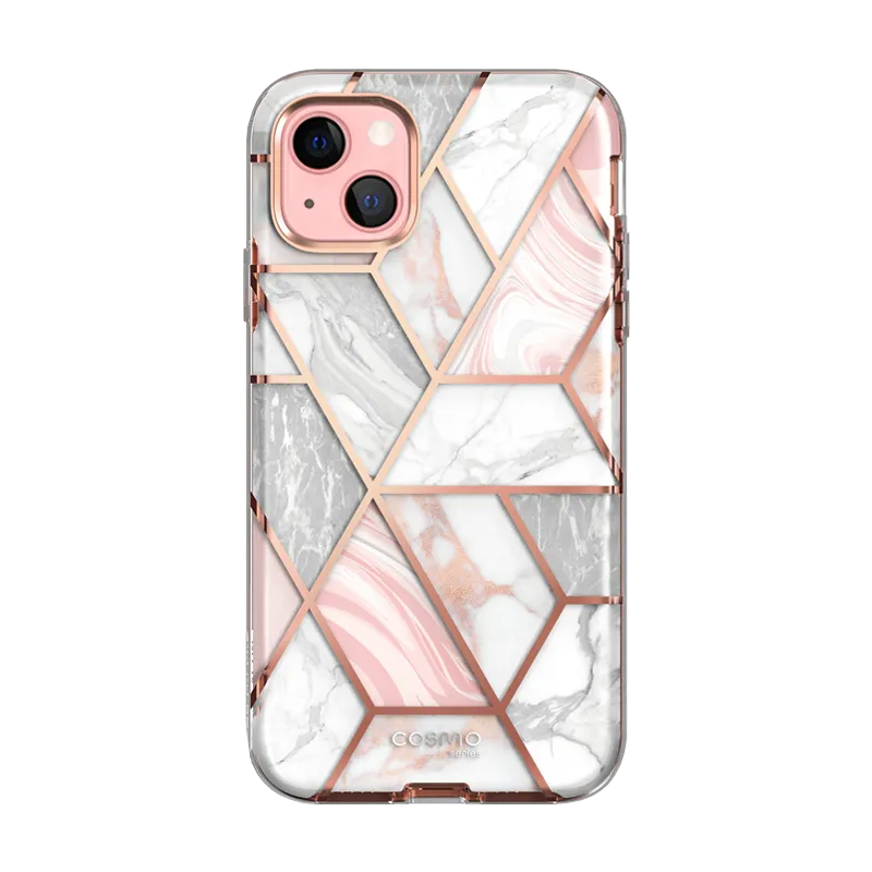 iPhone 13 mini Cosmo Case - Marble Pink