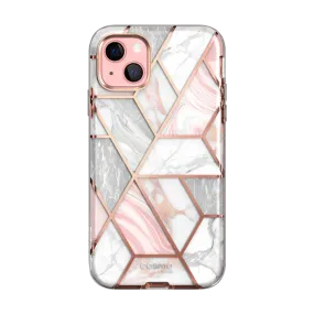 iPhone 13 mini Cosmo Case - Marble Pink