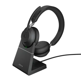 Jabra Evolve2 65 Usb-C Black Uc Chrg Stand Stereo