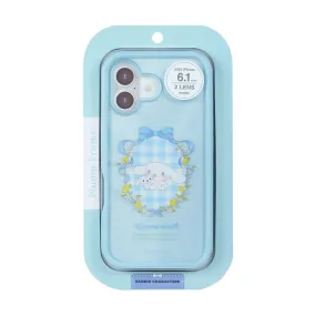 Japan Sanrio - Cinnamoroll Plump Frame iPhone 16 Case