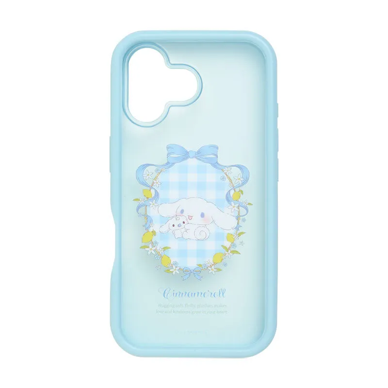 Japan Sanrio - Cinnamoroll Plump Frame iPhone 16 Case