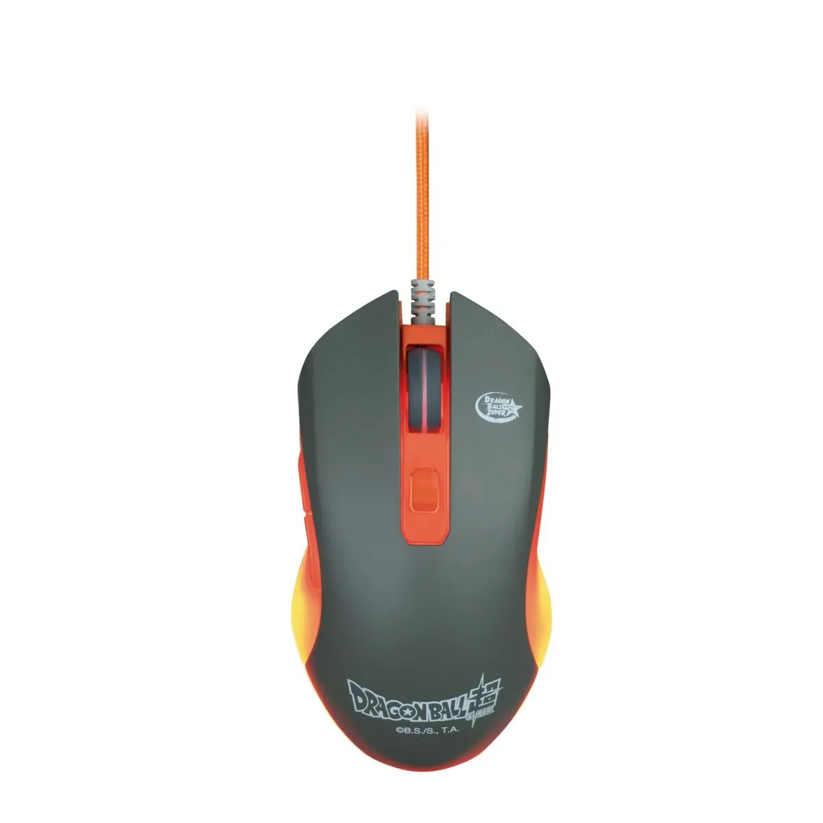 Keyboard and Mouse FR-TEC Dragon Ball Spanish Qwerty Orange