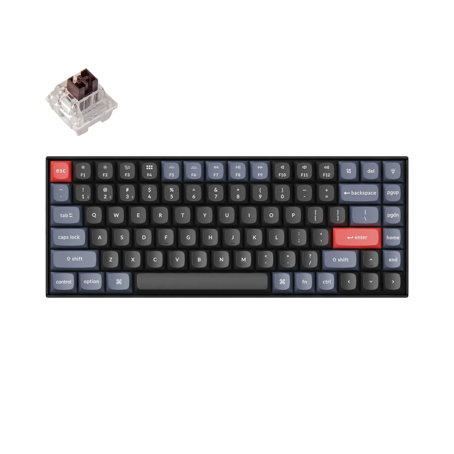 Keychron K2 Pro QMK/VIA Wireless Mechanical Keyboard(US ANSI Layout)