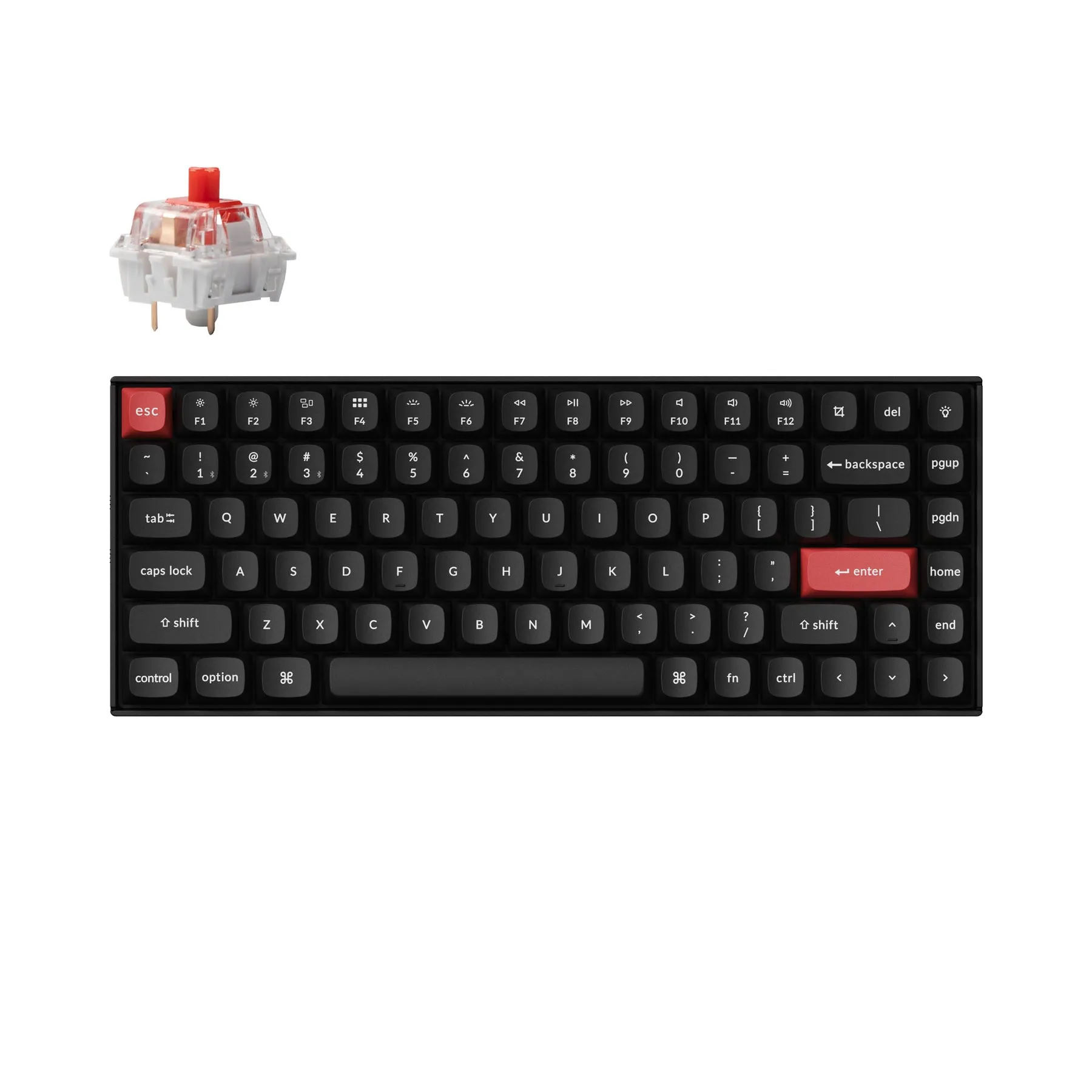 Keychron K2 Pro QMK/VIA Wireless Mechanical Keyboard(US ANSI Layout)