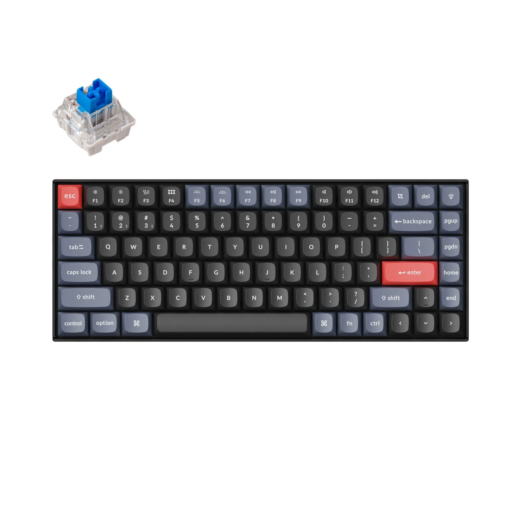 Keychron K2 Pro QMK/VIA Wireless Mechanical Keyboard(US ANSI Layout)