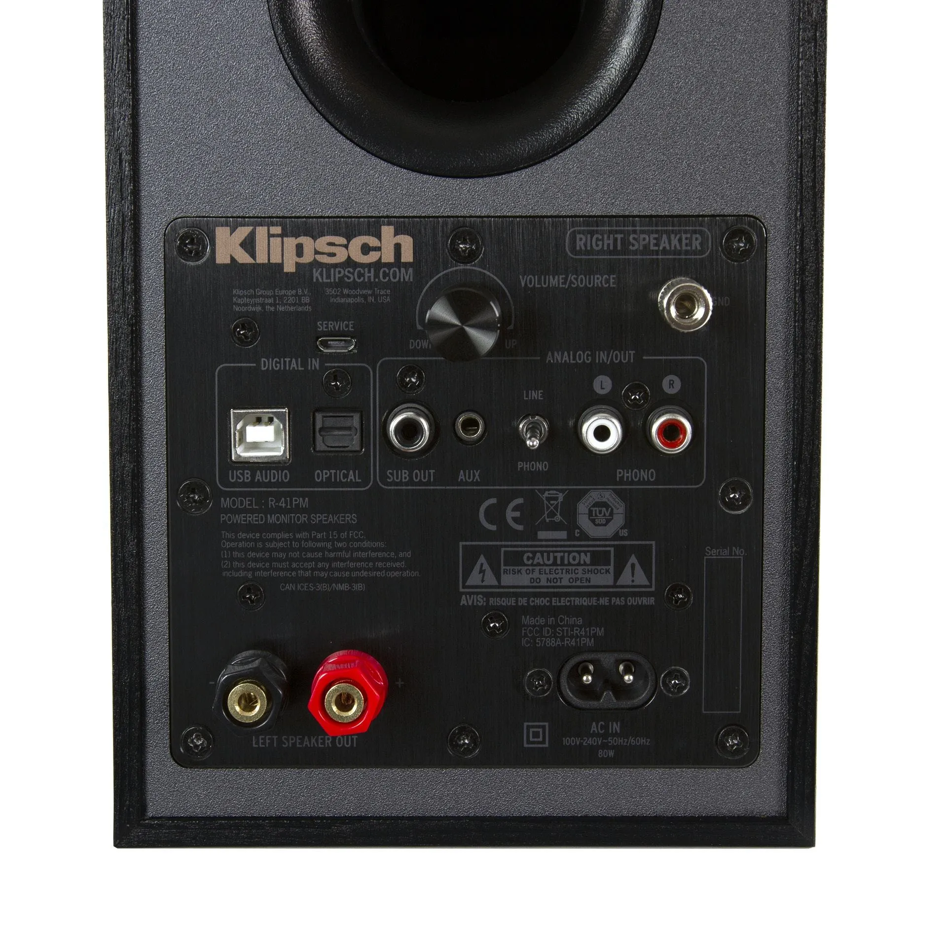 Klipsch R-41PM Powered Speakers