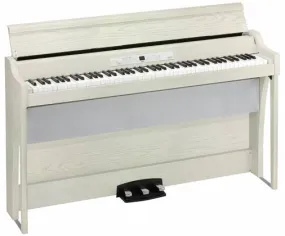 Korg G1B AIR WA 88-Key RH3 Kronos-Based Concert Piano with Bluetooth Audio Playing-  White Ash