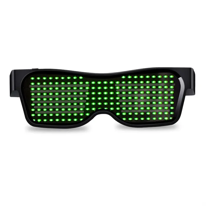 LED Party Glasses APP Control Magic Bluetooth Luminous Glasses