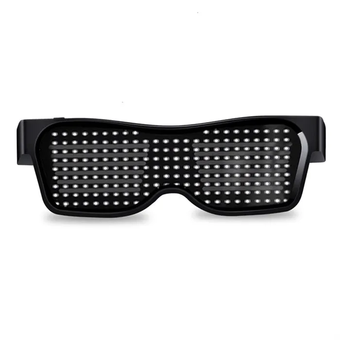 LED Party Glasses APP Control Magic Bluetooth Luminous Glasses