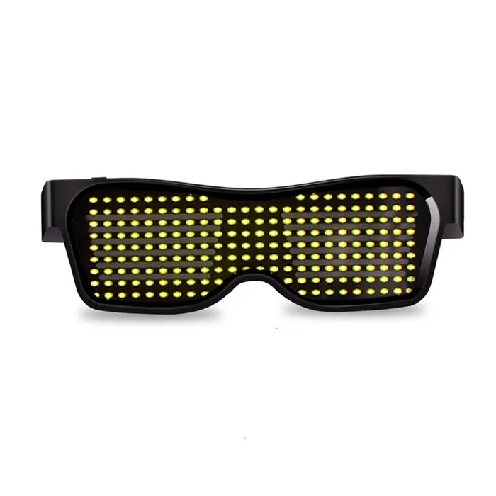 LED Party Glasses APP Control Magic Bluetooth Luminous Glasses