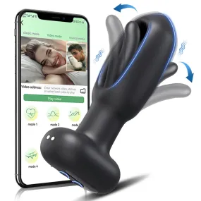 Licking Patting Butt Plug APP Control | Prostate Massager Anal Vibrator