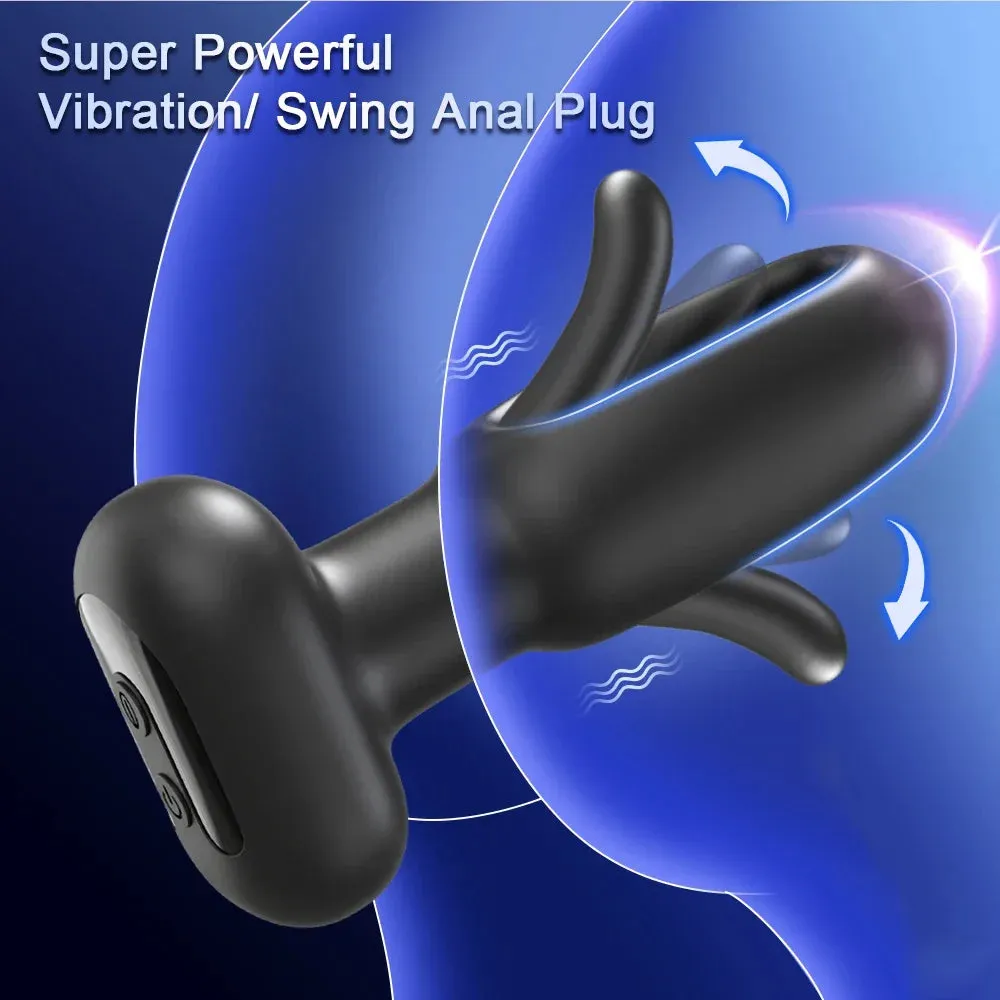 Licking Patting Butt Plug APP Control | Prostate Massager Anal Vibrator