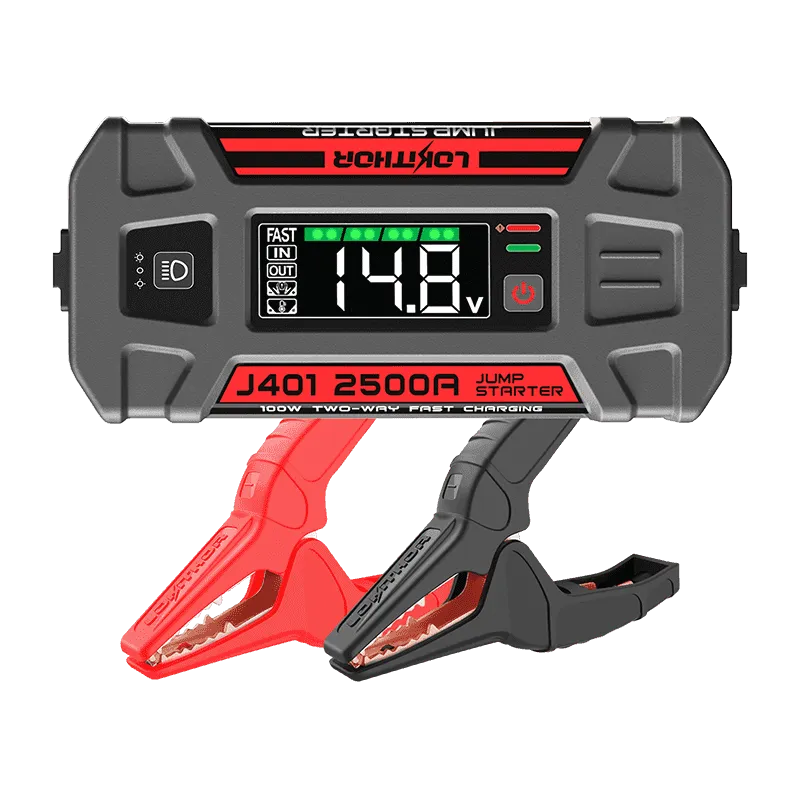 LOKITHOR J401 Jump Starter 100W Two-way Fast Charge 2500Amp